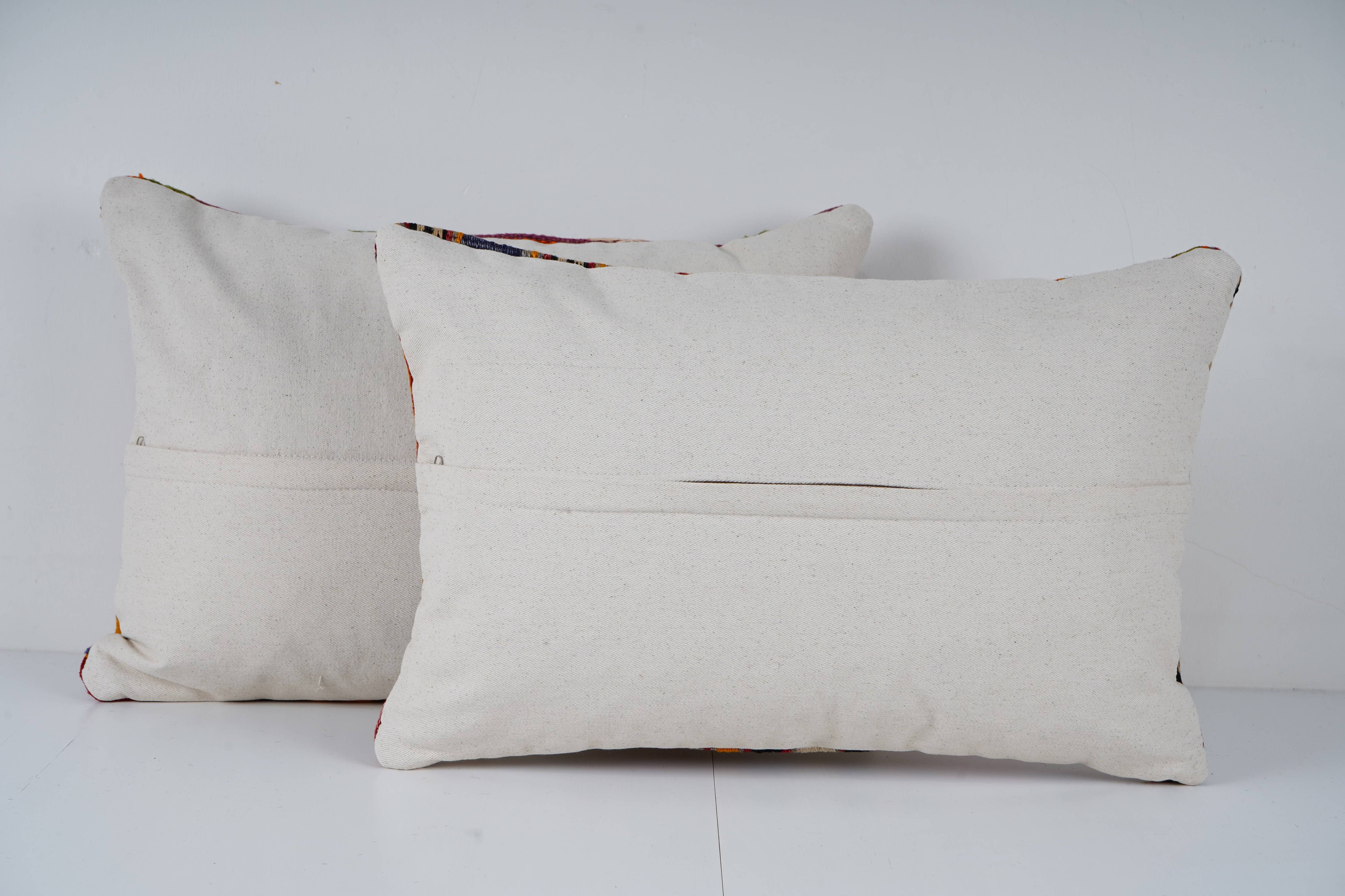 Kilim Pillow Cover Set of 2 | 16'' x 24''
