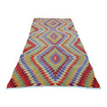 Vintage Turkish Kilim Rug 5'4'' x 9'4''