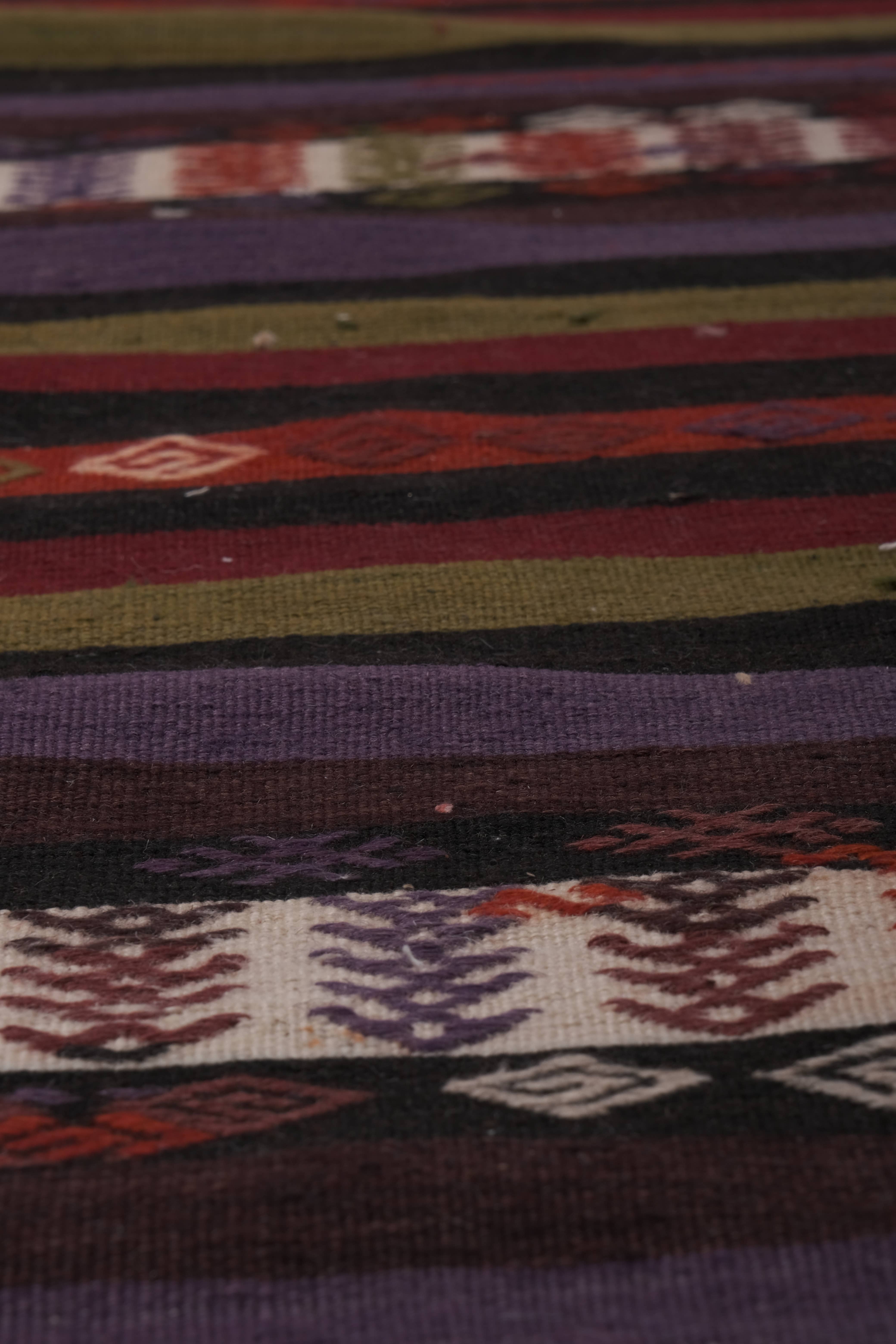 Vintage Kilim Runner 2' x 25'4''