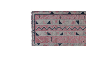Vintage Herki Runner Rug 3'1'' x 9'8''