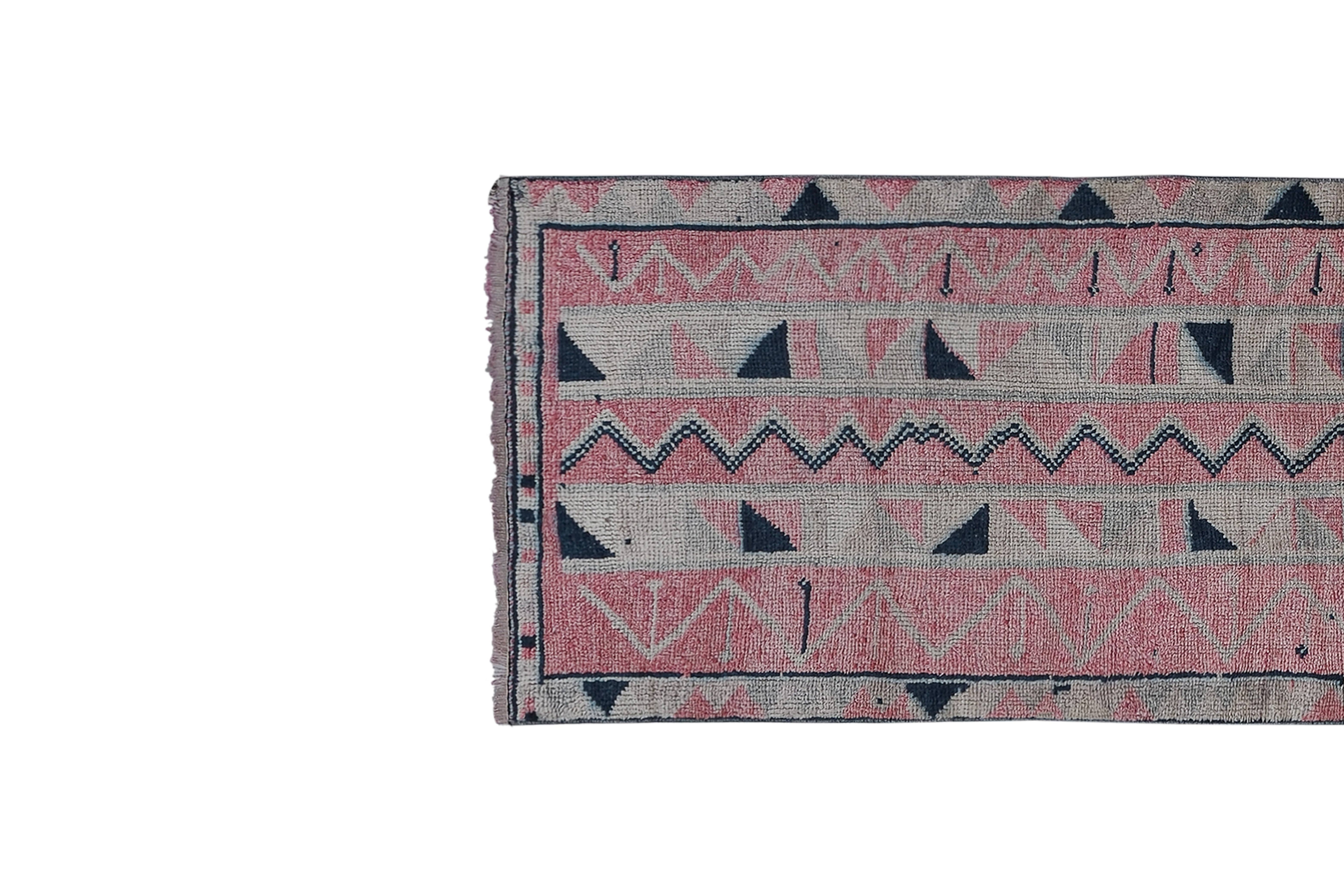 Vintage Herki Runner Rug 3'1'' x 9'8''