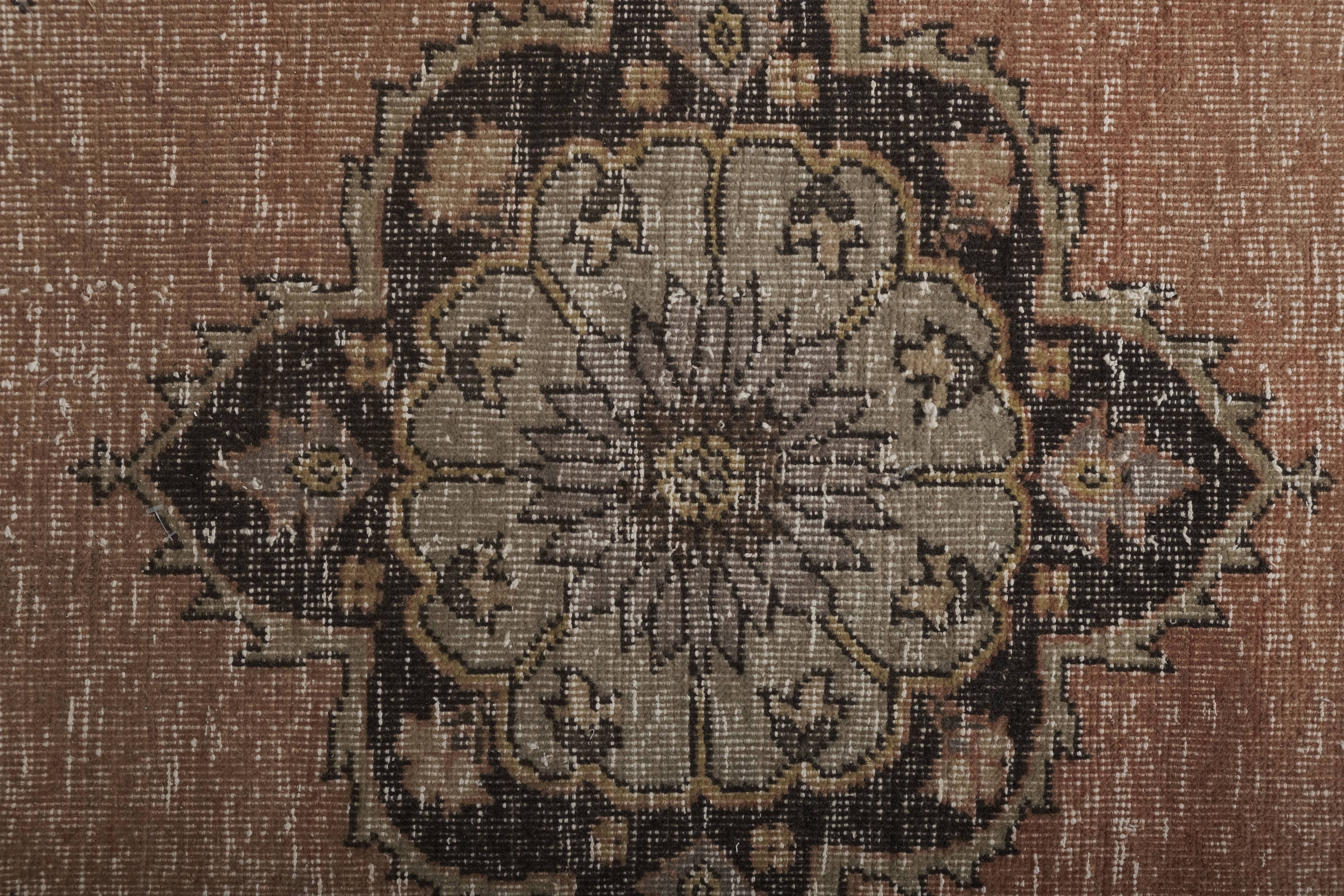 Vintage Oushak Runner 3'10'' x 12'9''