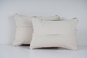 Kilim Pillow Cover Set of 2 | 13'' x 20''