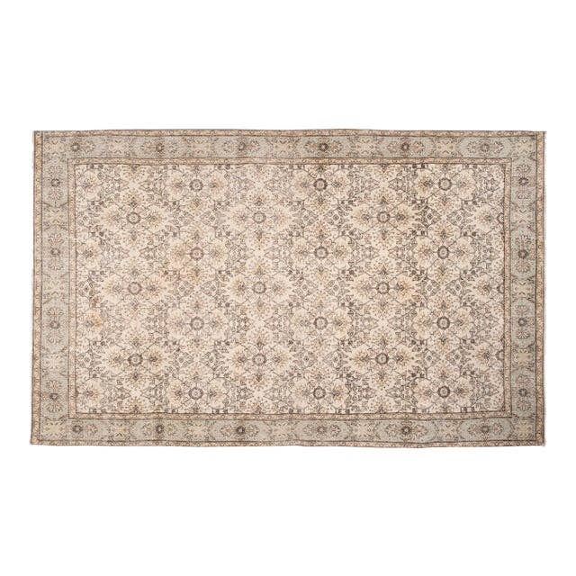 Vintage Oushak Rug 6'7'' x 10'8''