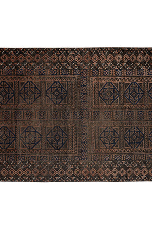 Vintage Turkish Rug 4'1'' x 6'9''
