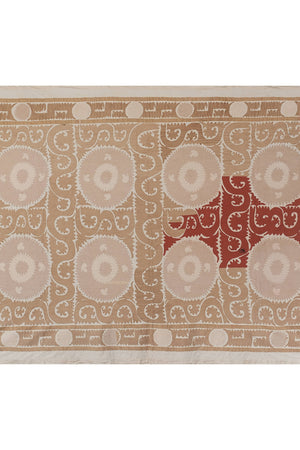 Camel Suzani Wall Hanging & Bedspread | 7'7'' x 12'4''