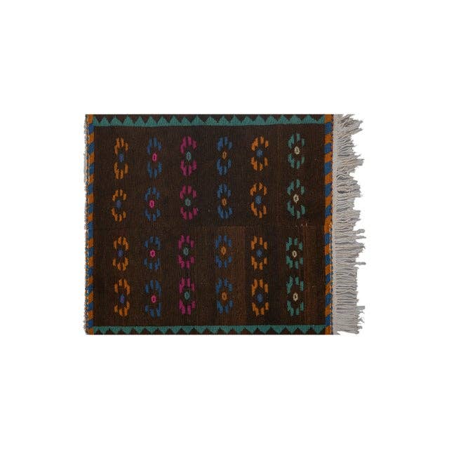 Vintage Turkish Shaggy Tulu Rug 45'' x 54''