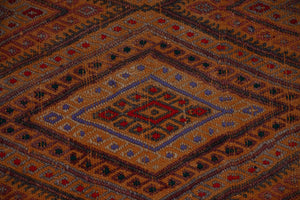 Vintage Turkish Kilim Rug 5'4'' x 7'7''