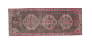 Vintage Kazak Rug 3'9'' x 9'11''