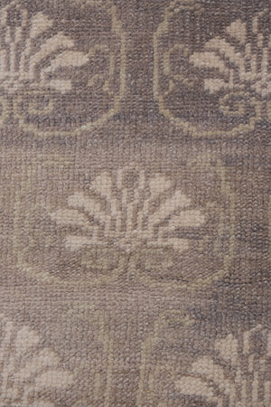 Vintage Turkish Karapinar Rug 3'7'' x 7'3''