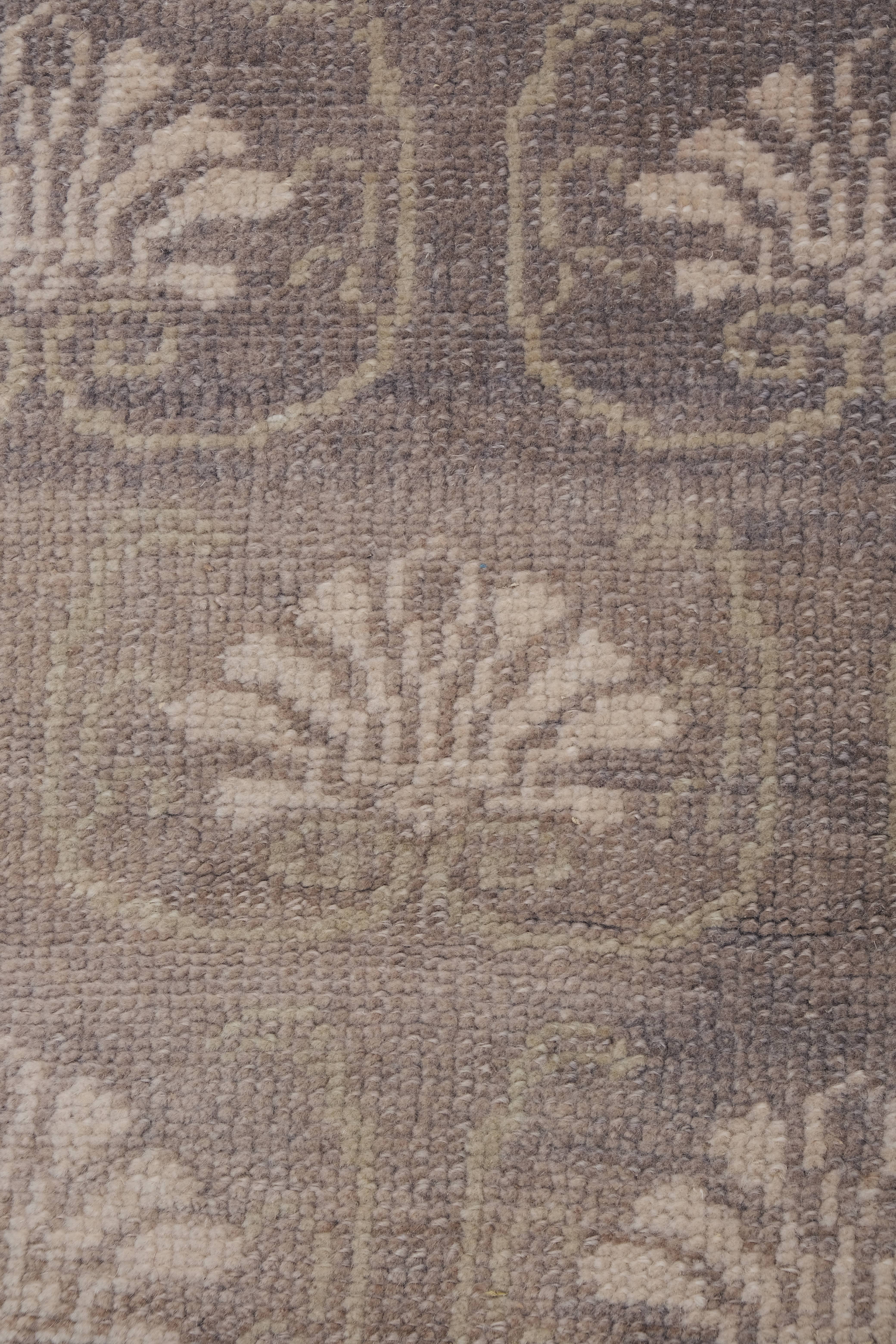 Vintage Turkish Karapinar Rug 3'7'' x 7'3''