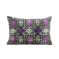 Silk Ikat Velvet Pillow Cover | 16'' x 22''