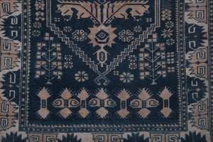 Vintage Turkish Rug 3'9'' x 5'6''