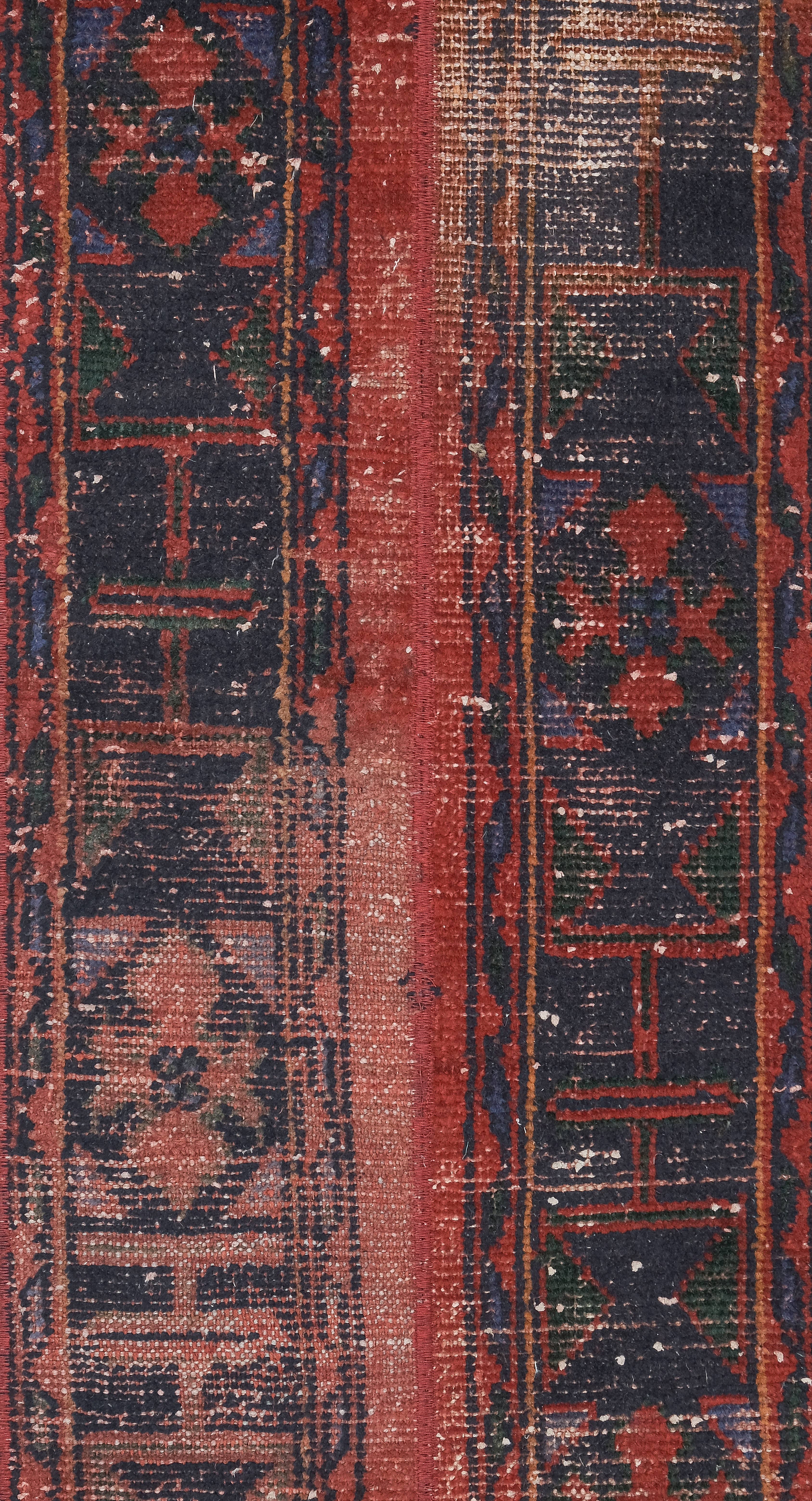 Vintage Oushak Runner 1'8'' x 10'7''