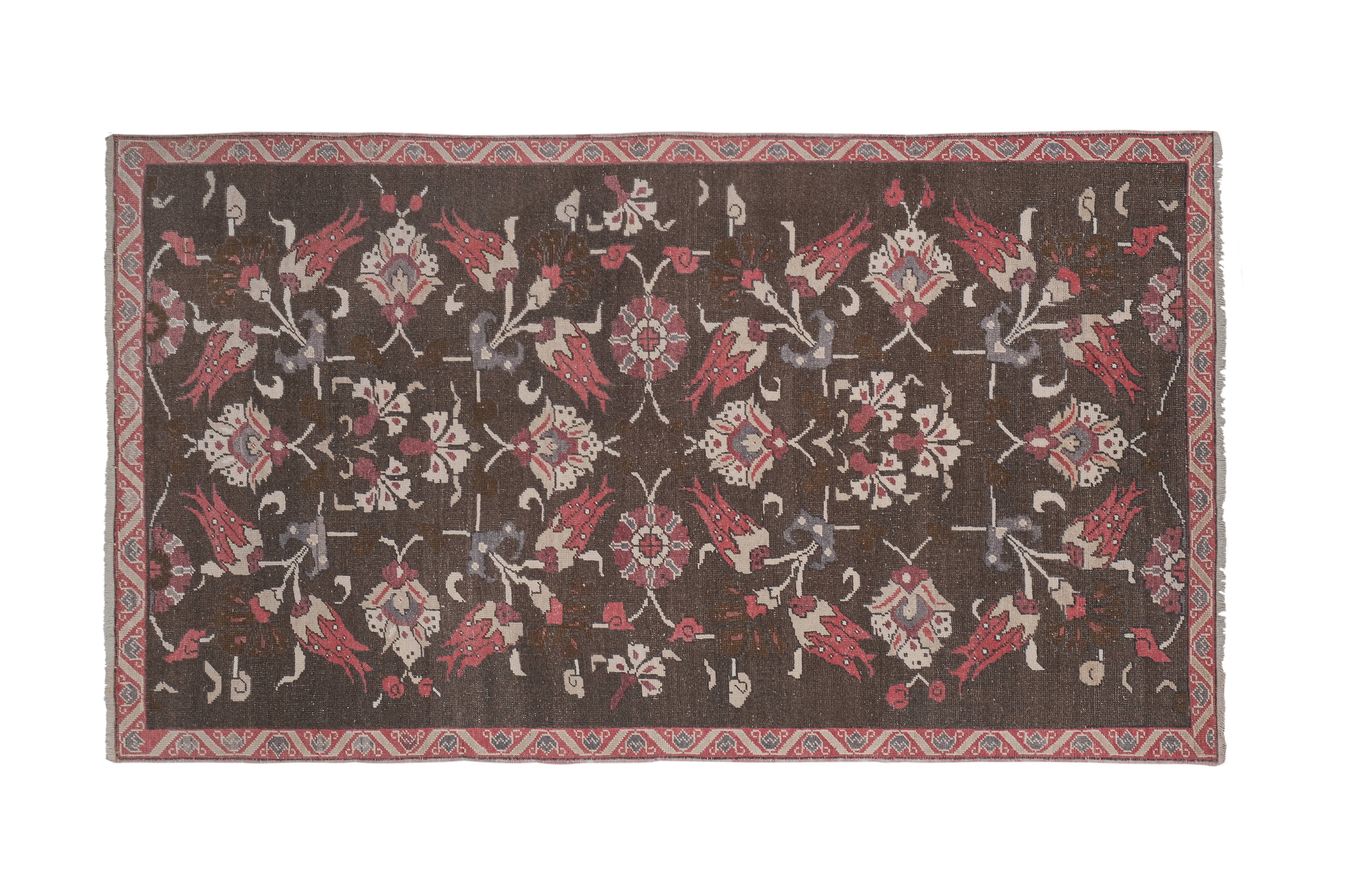 Vintage Oushak Rug 4'11'' x 8'5''
