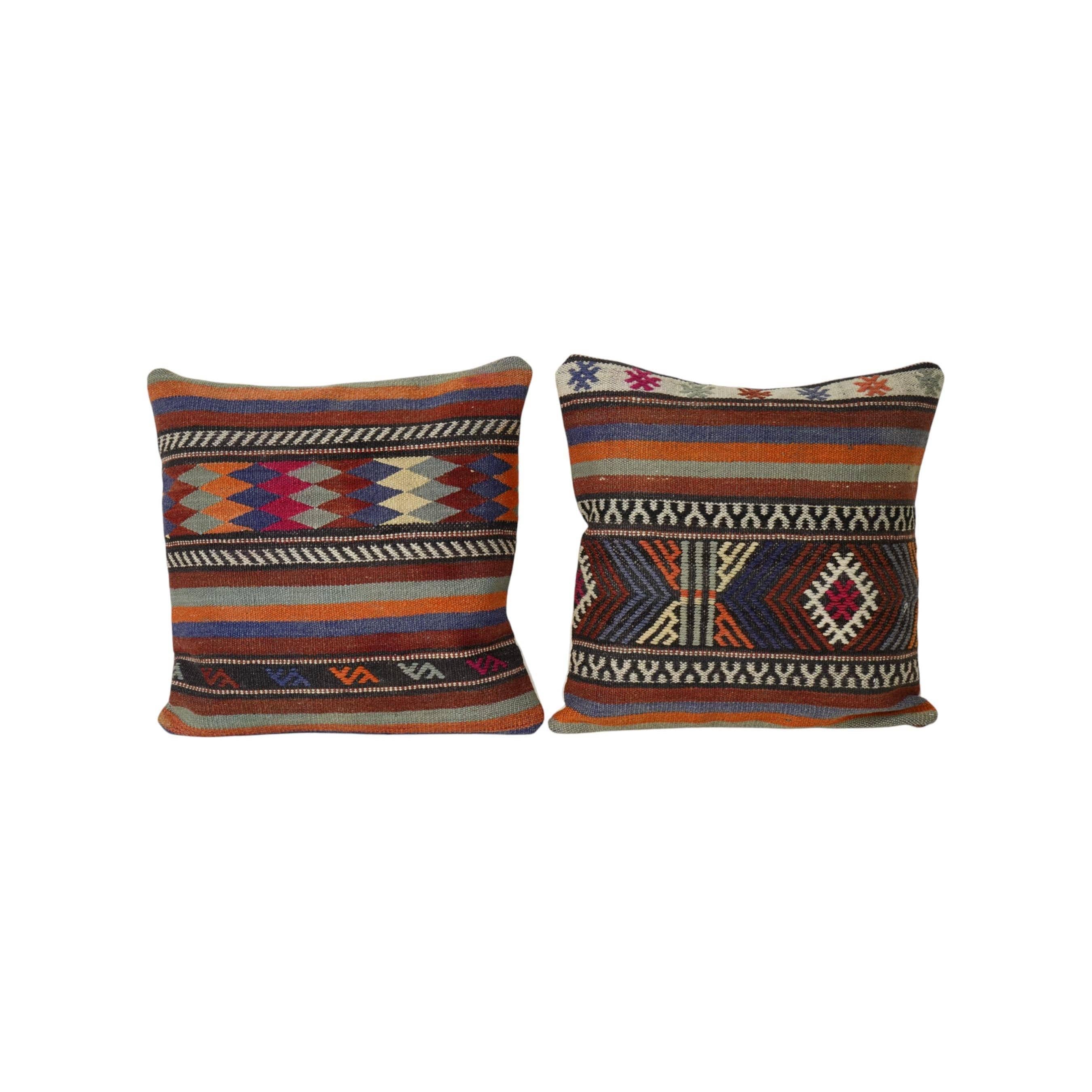 Kilim Pillow Cover Set of 2 | 20'' x 20''