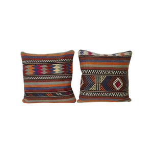 Kilim Pillow Cover Set of 2 | 20'' x 20''
