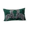 Silk Ikat Velvet Pillow Cover | 16'' x 24''