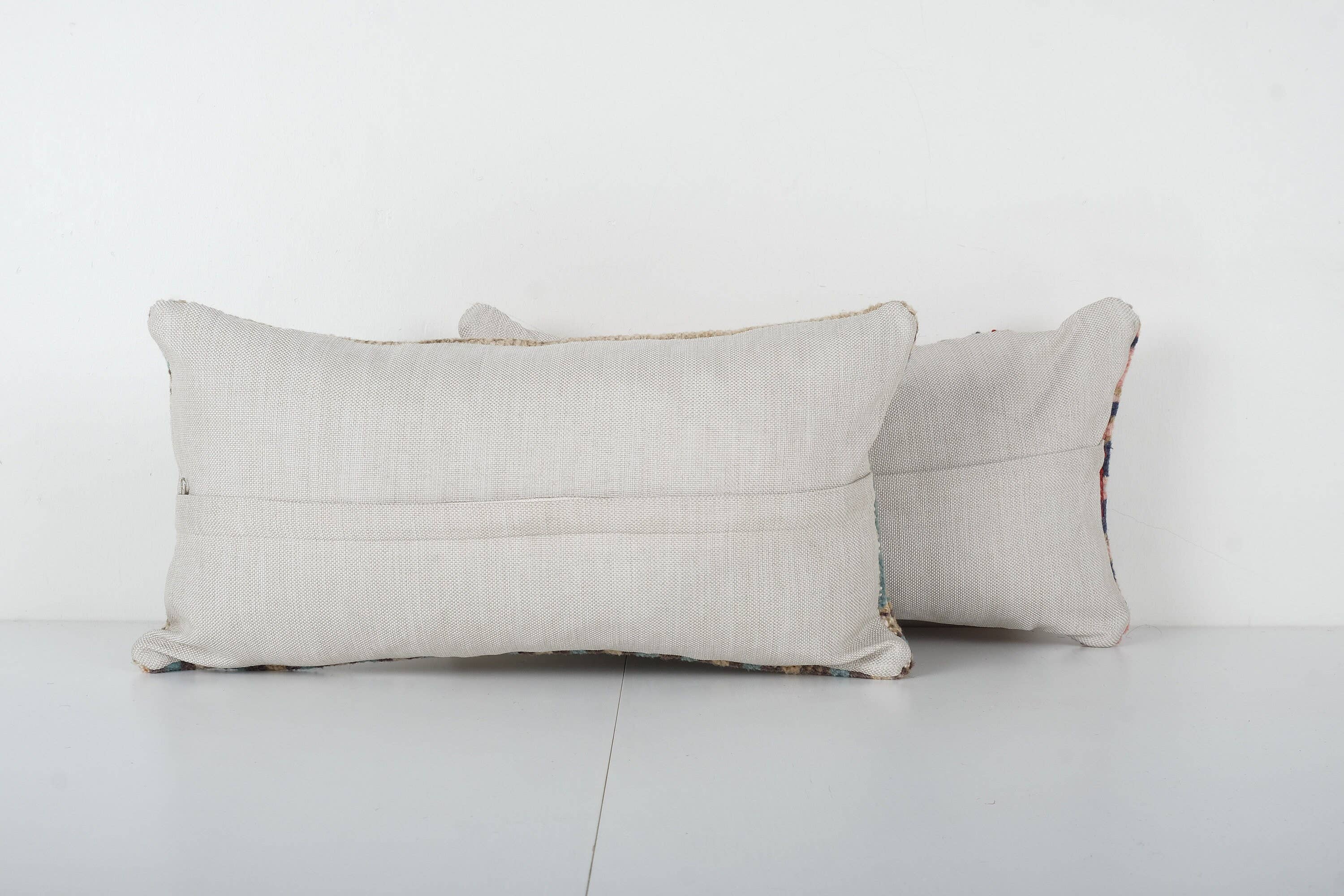 Rug Pillow Cover Set of 2 | 9'' x 19''