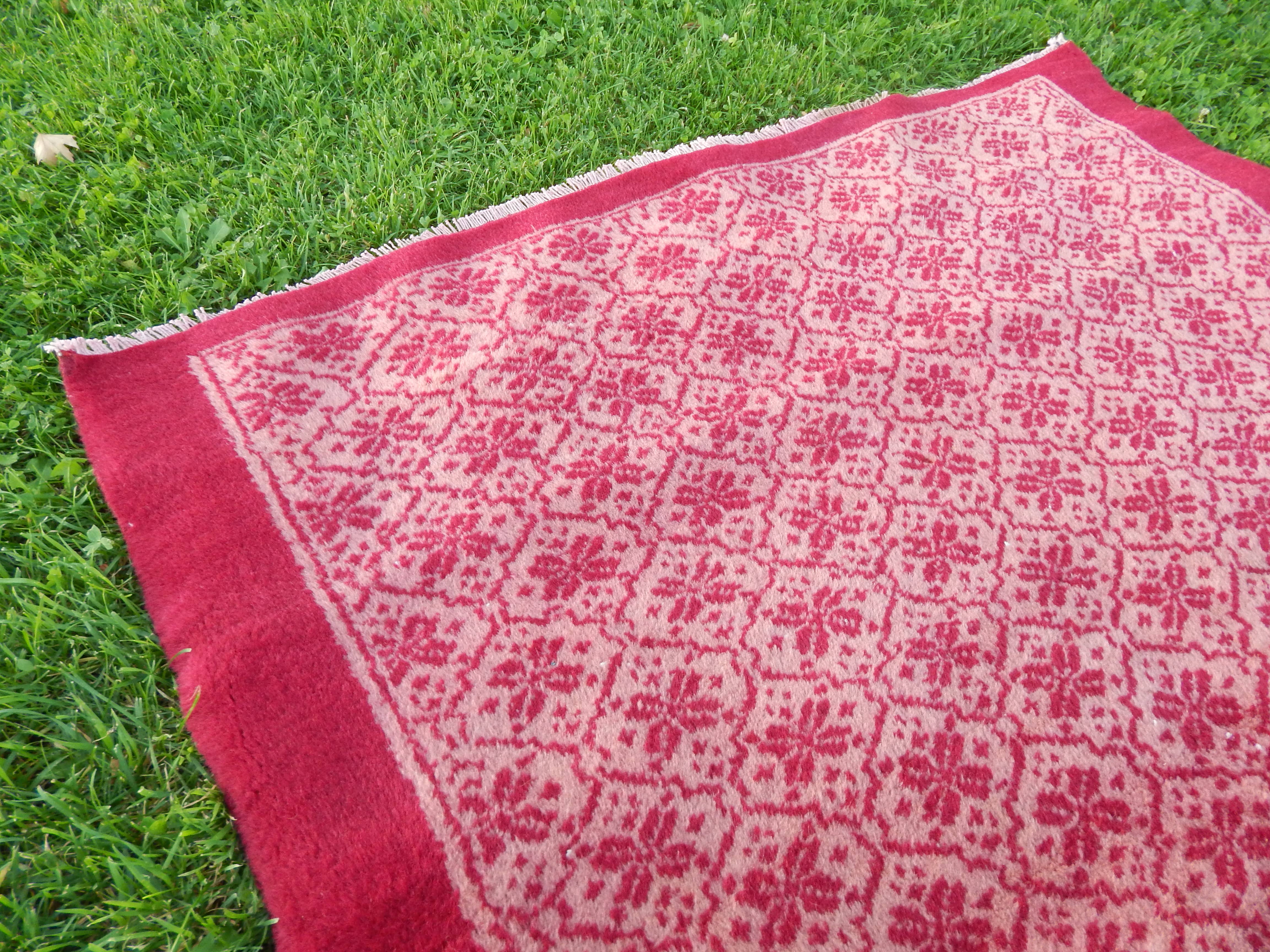 Vintage Turkish Tulu Rug 3'10'' x 5'11''