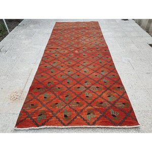 Vintage Oushak Rug 3'10'' x 10'