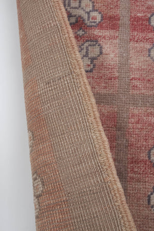 Vintage Turkish Karapinar Runner Rug 3' x 5'6''