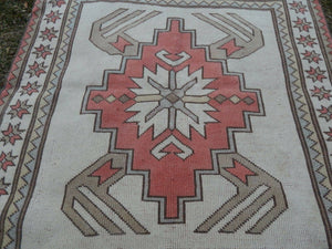 Vintage Kilim Rug 3'10'' x 4'