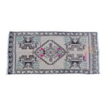 Vintage Turkish Rug 19'' x 40''