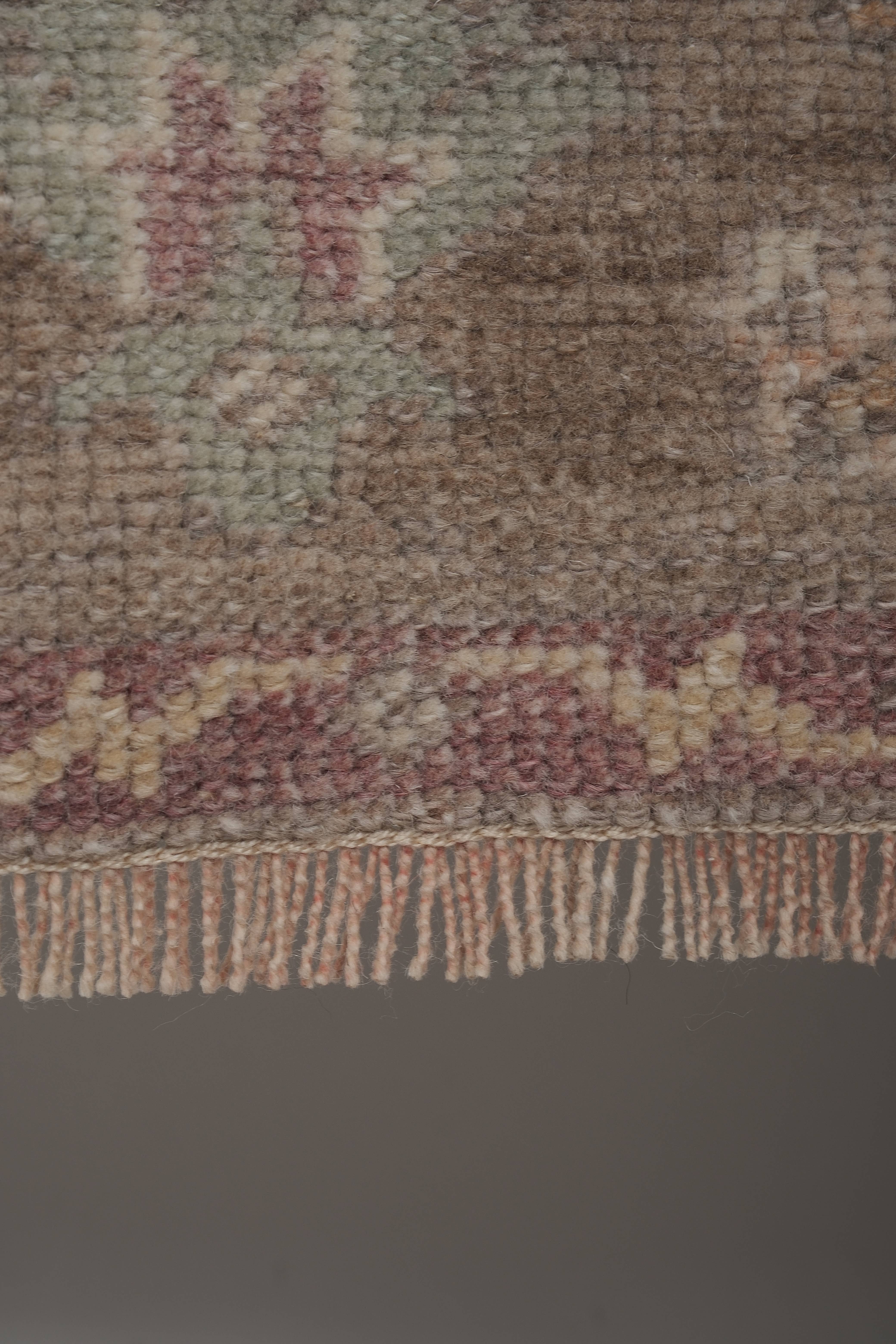 Vintage Turkish Karapinar Runner Rug 4'7'' x 8'3''