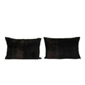 Silk Ikat Velvet Pillow Cover Set of 2 | 16'' x 24''