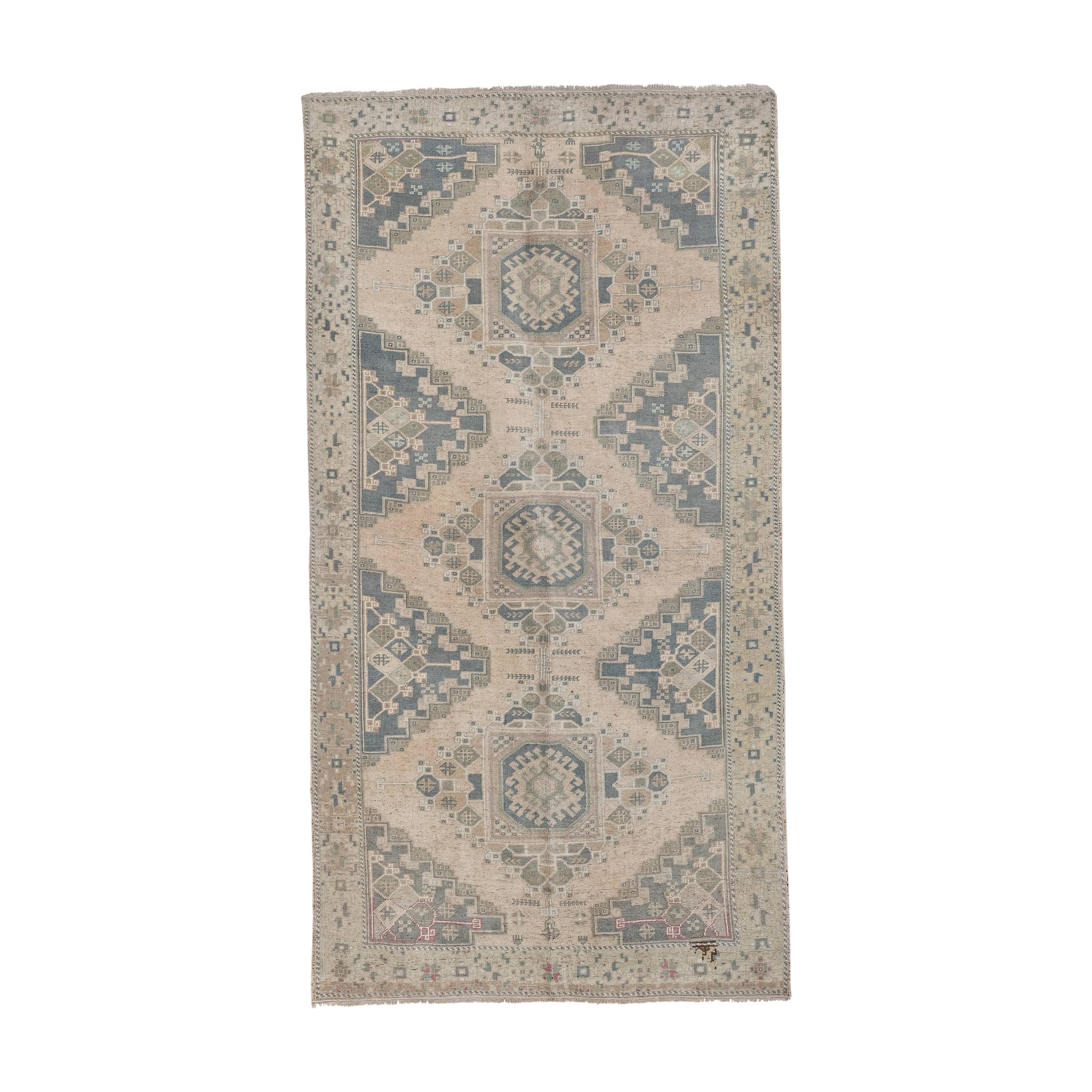 Vintage Oushak Rug 4'8'' x 8'8''