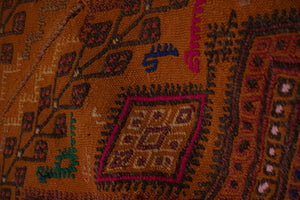 Vintage Turkish Karapinar Kilim Rug 5'5'' x 8'3''