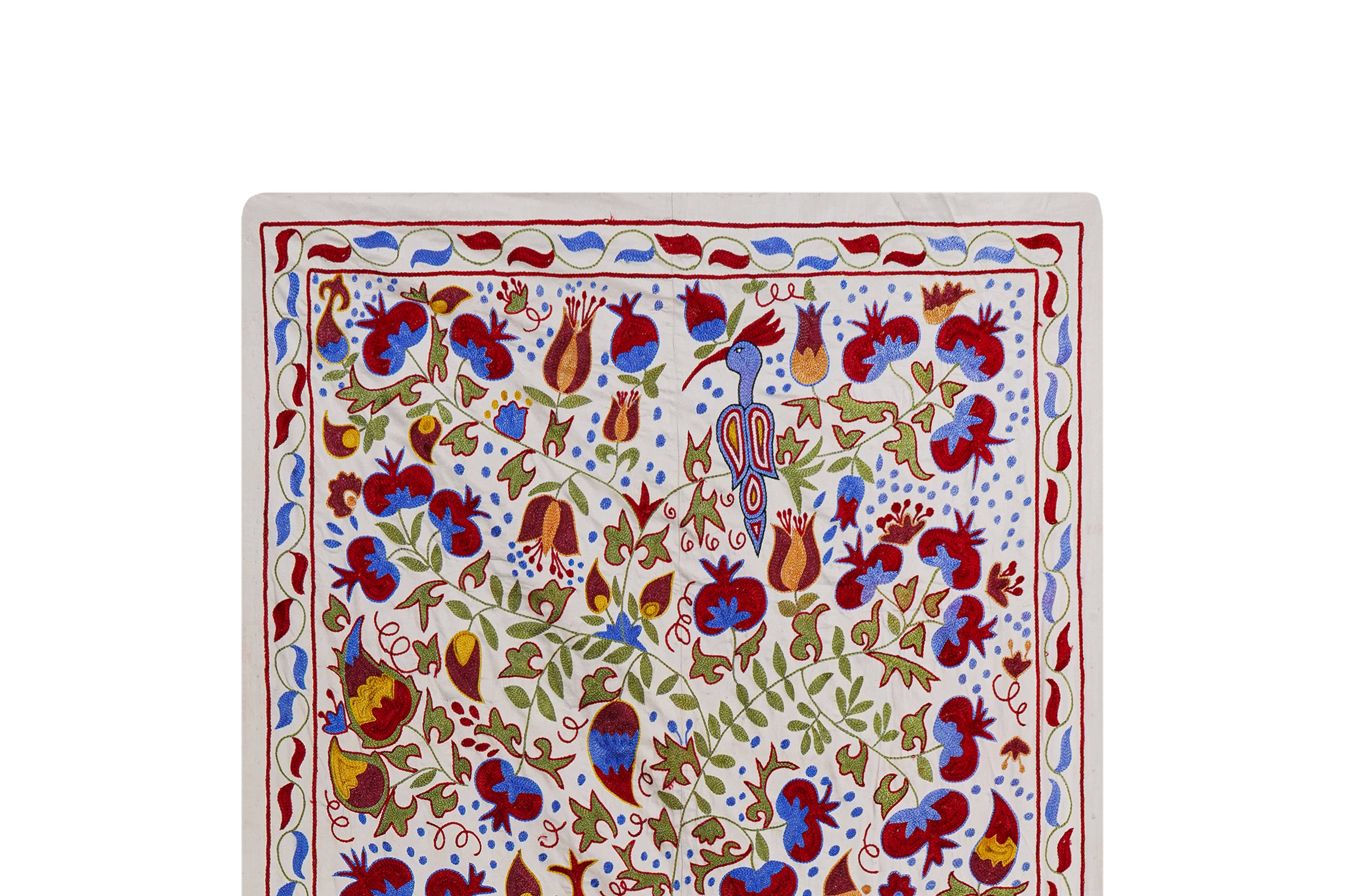 Suzani Wall Hanging & Bedspread | 3'7'' x 6'