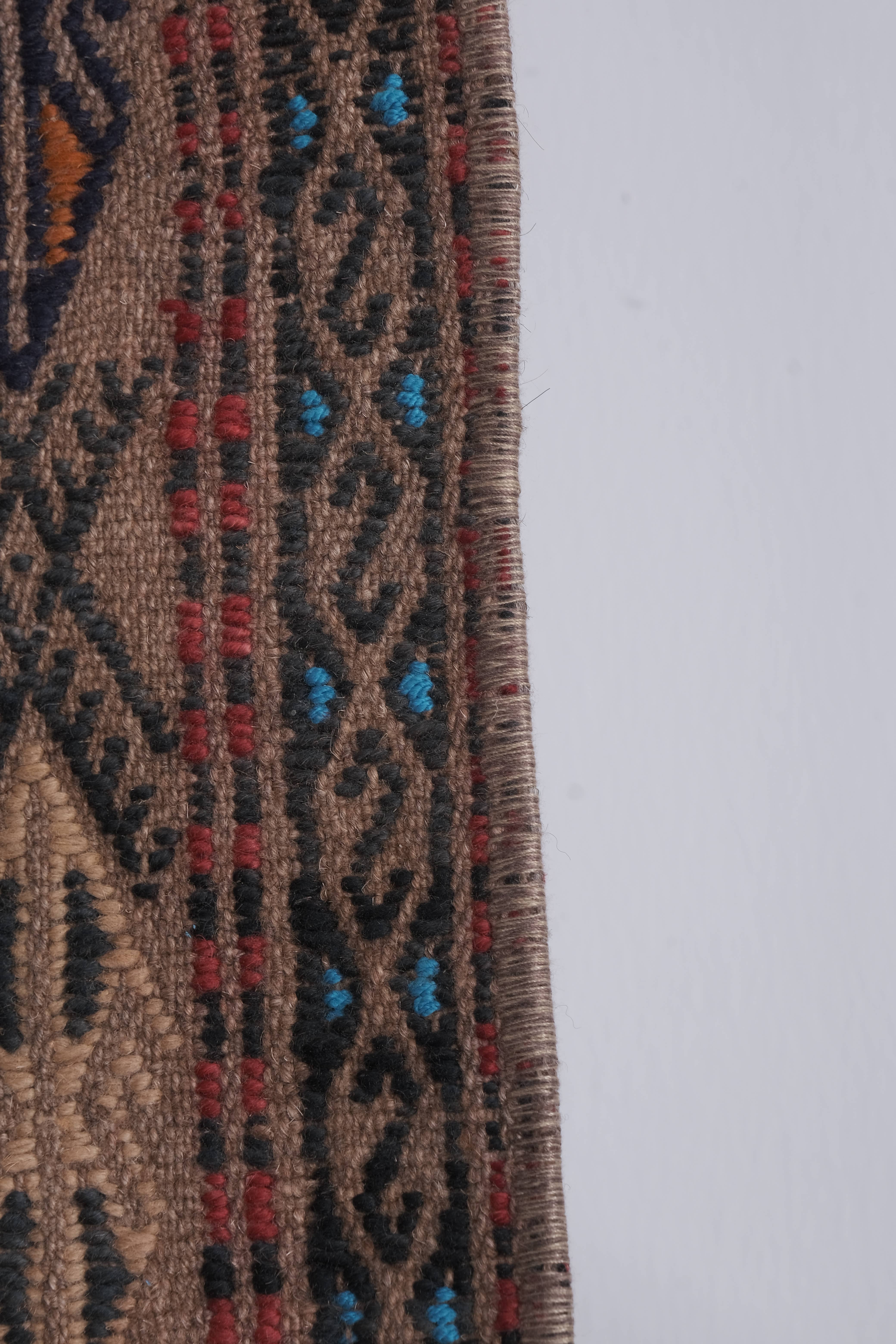Vintage Kilim Runner 2'2'' x 14'