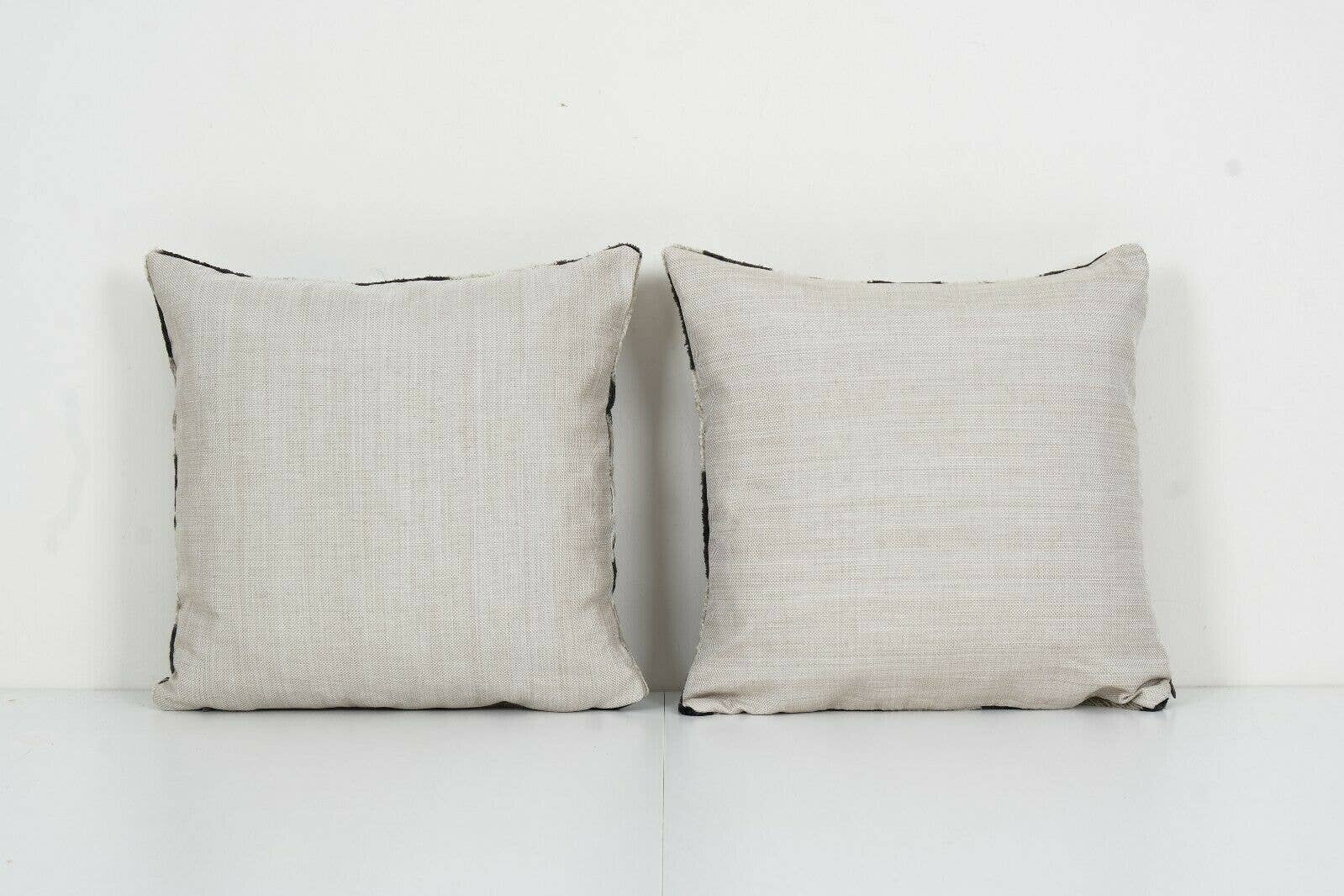 Silk Ikat Velvet Pillow Cover Set of 2 | 16'' x 16''