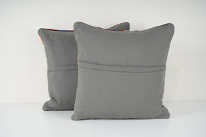 Kilim Patchwork Pillow Cover Set of 2 | 20'' x 20''