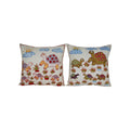 Turtle Suzani Pillow Cover Set of 2 | 20'' x 20''