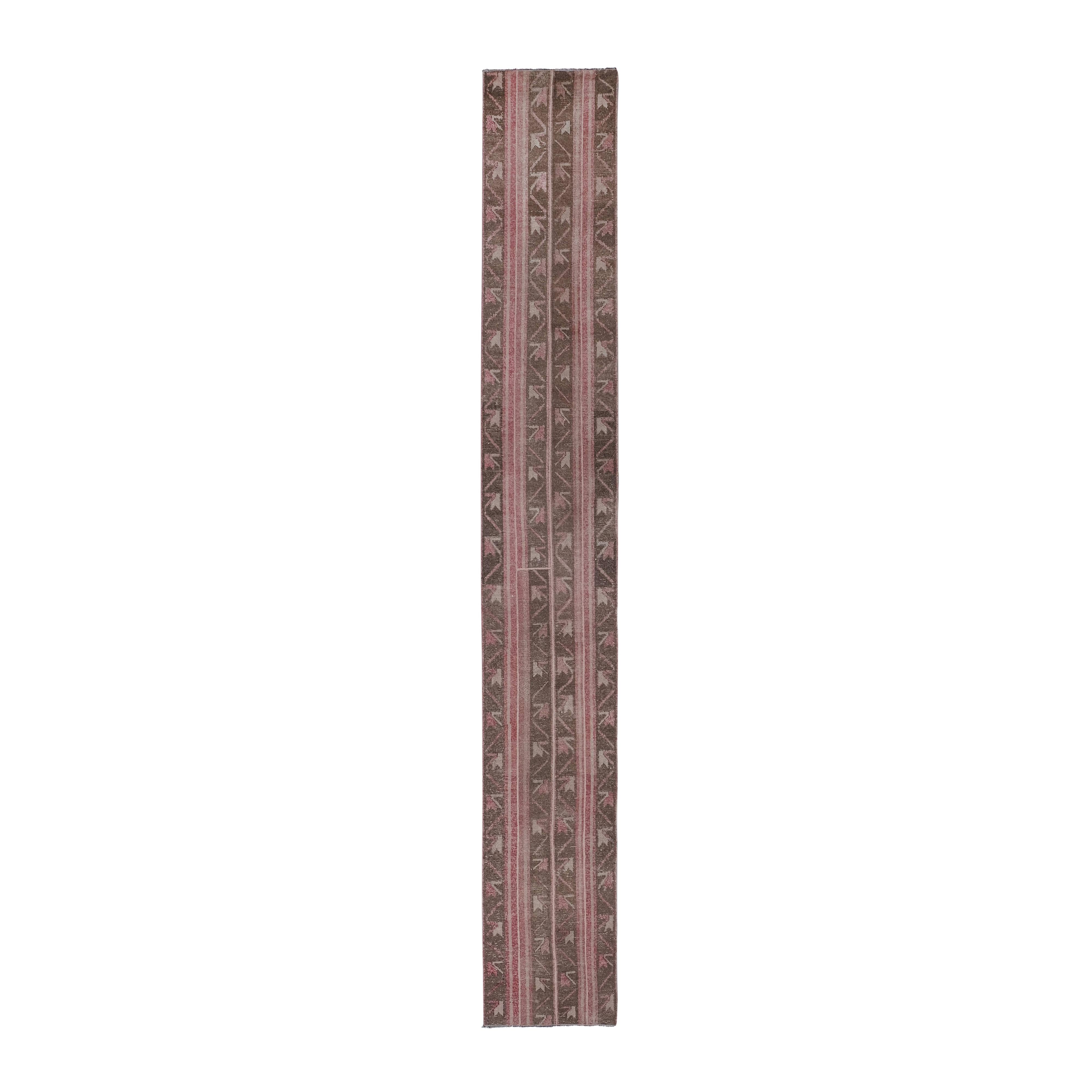 Vintage Oushak Runner 2'2'' x 15'5''
