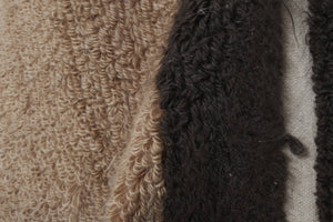 Vintage Turkish Tulu Rug 4'4'' x 6'7''