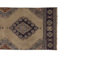 Vintage Oushak Runner 2'6'' x 11'5''