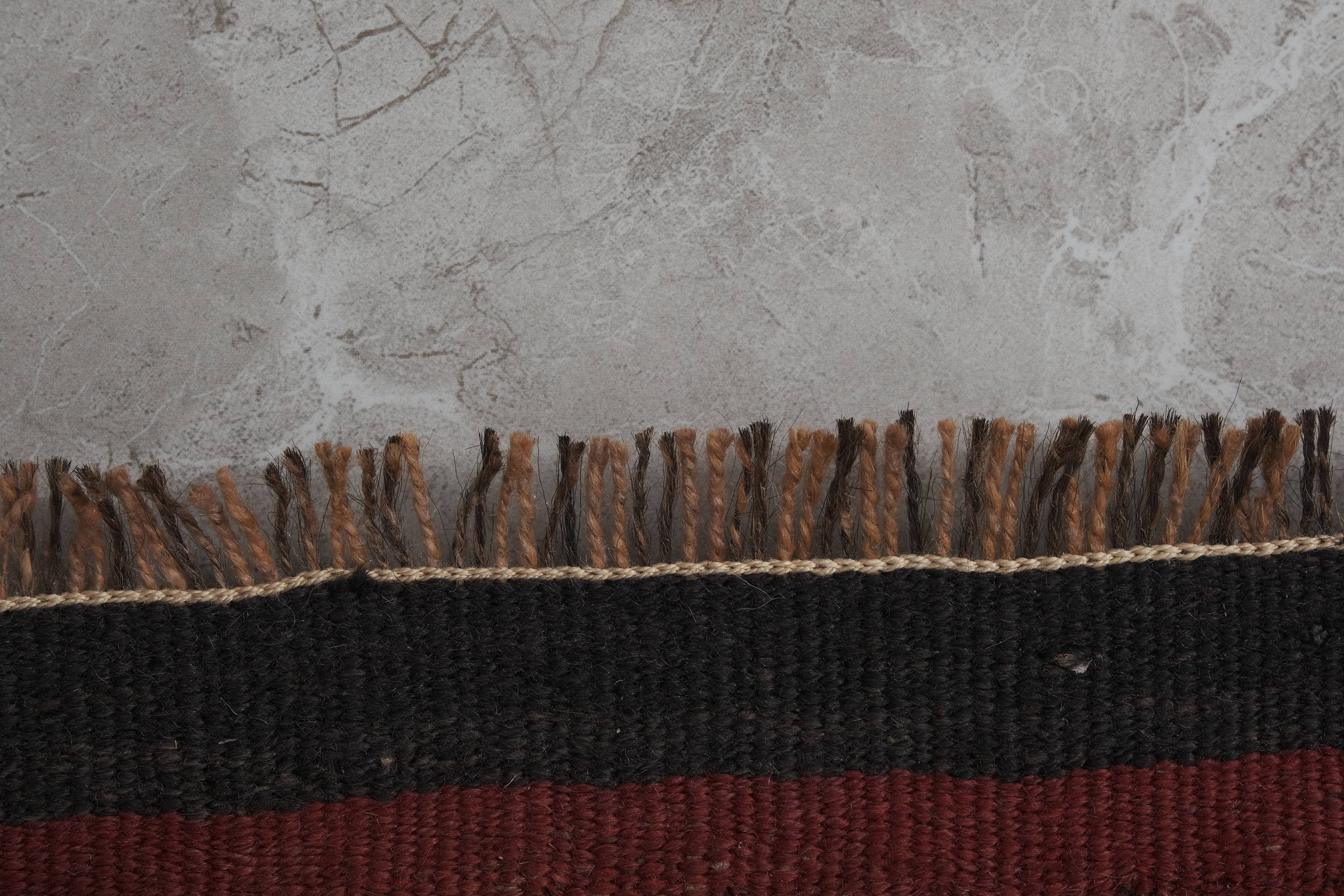 Vintage Turkish Kilim Runner 2'7'' x 23'2''