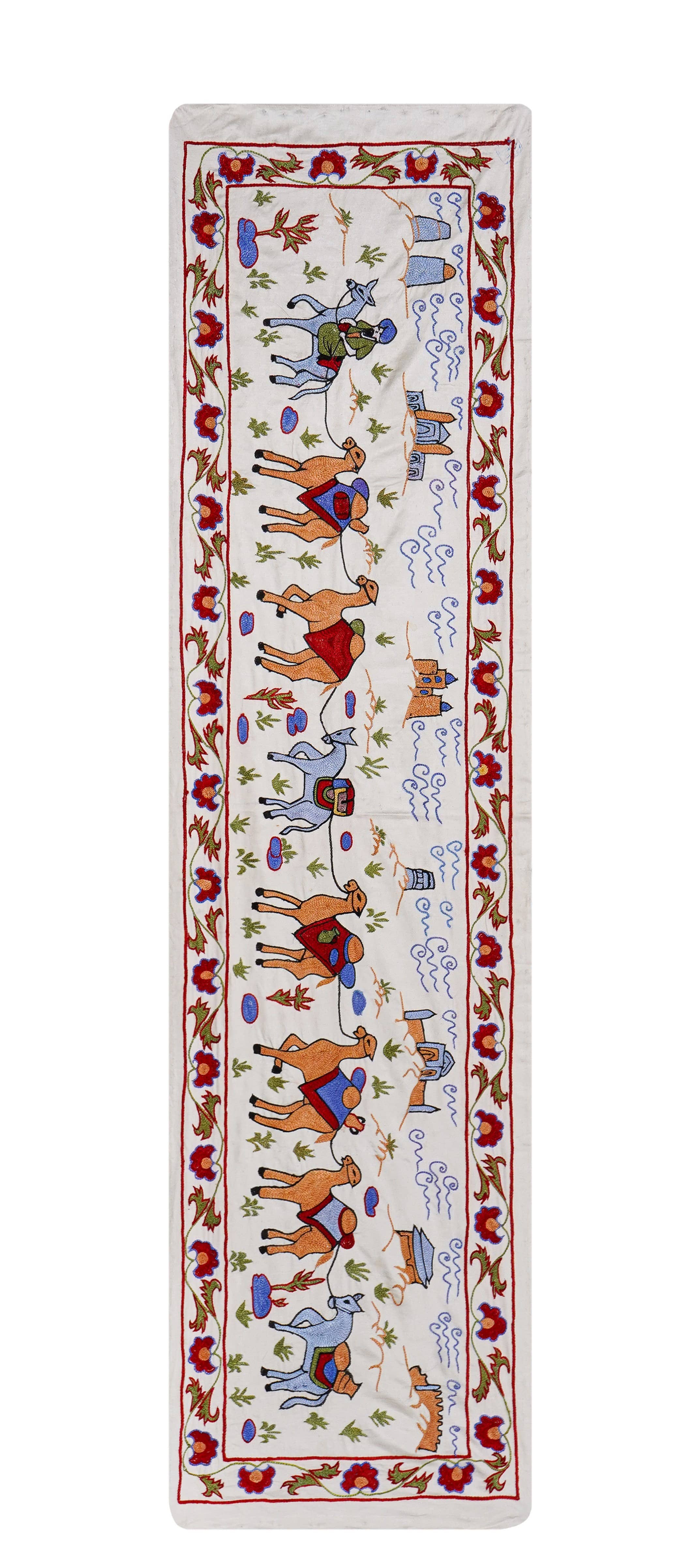Suzani Wall Hanging & Bedspread | 1'8'' x 6'1''