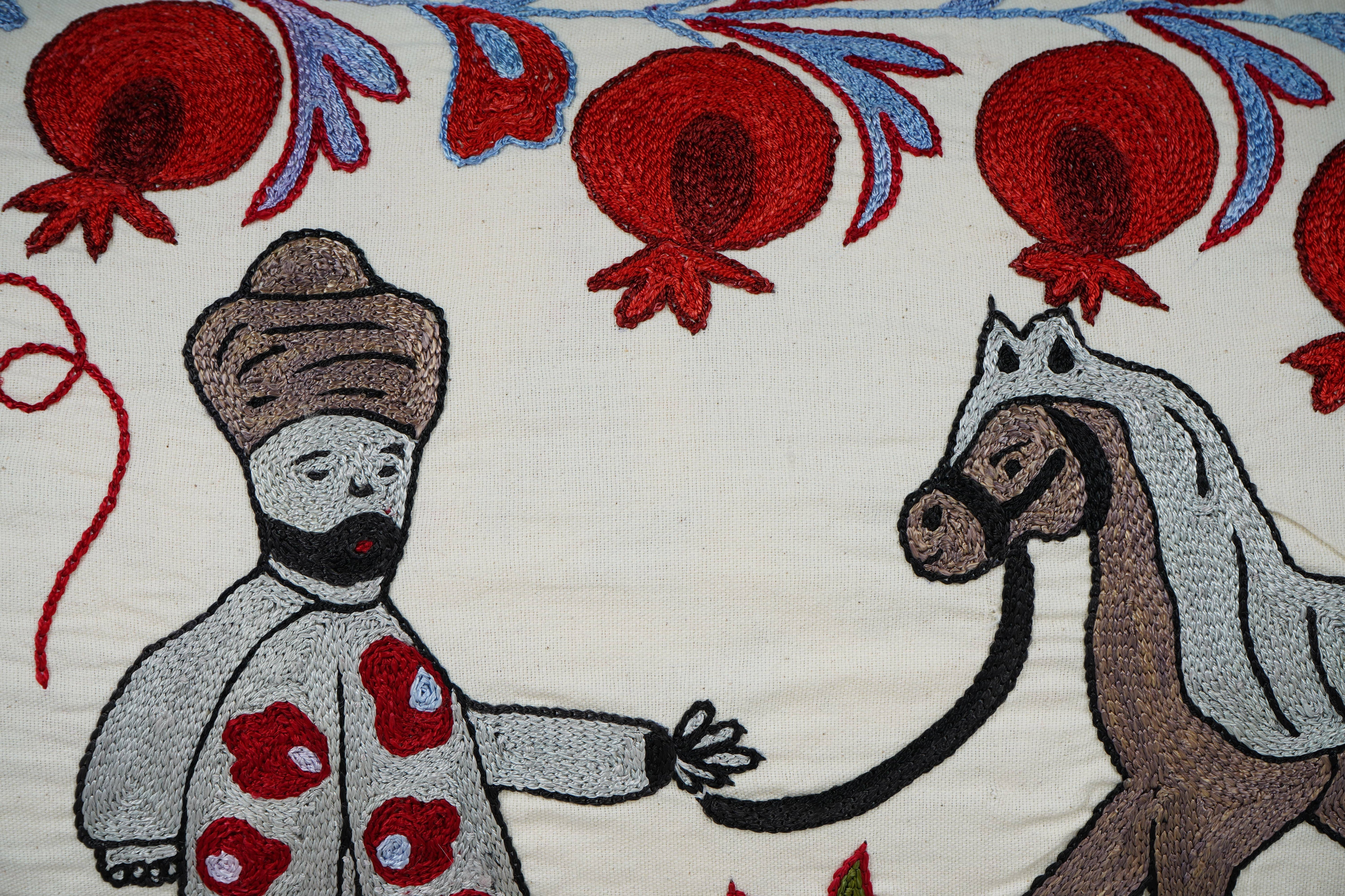 Suzani Bedding Pillow Cover | 18'' x 34''