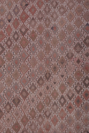 Vintage Turkish Kilim Rug 4'6'' x 7'8''
