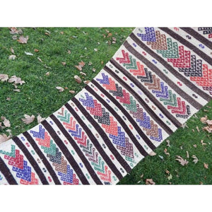 Vintage Turkish Runner Rug 2' x 10'11''