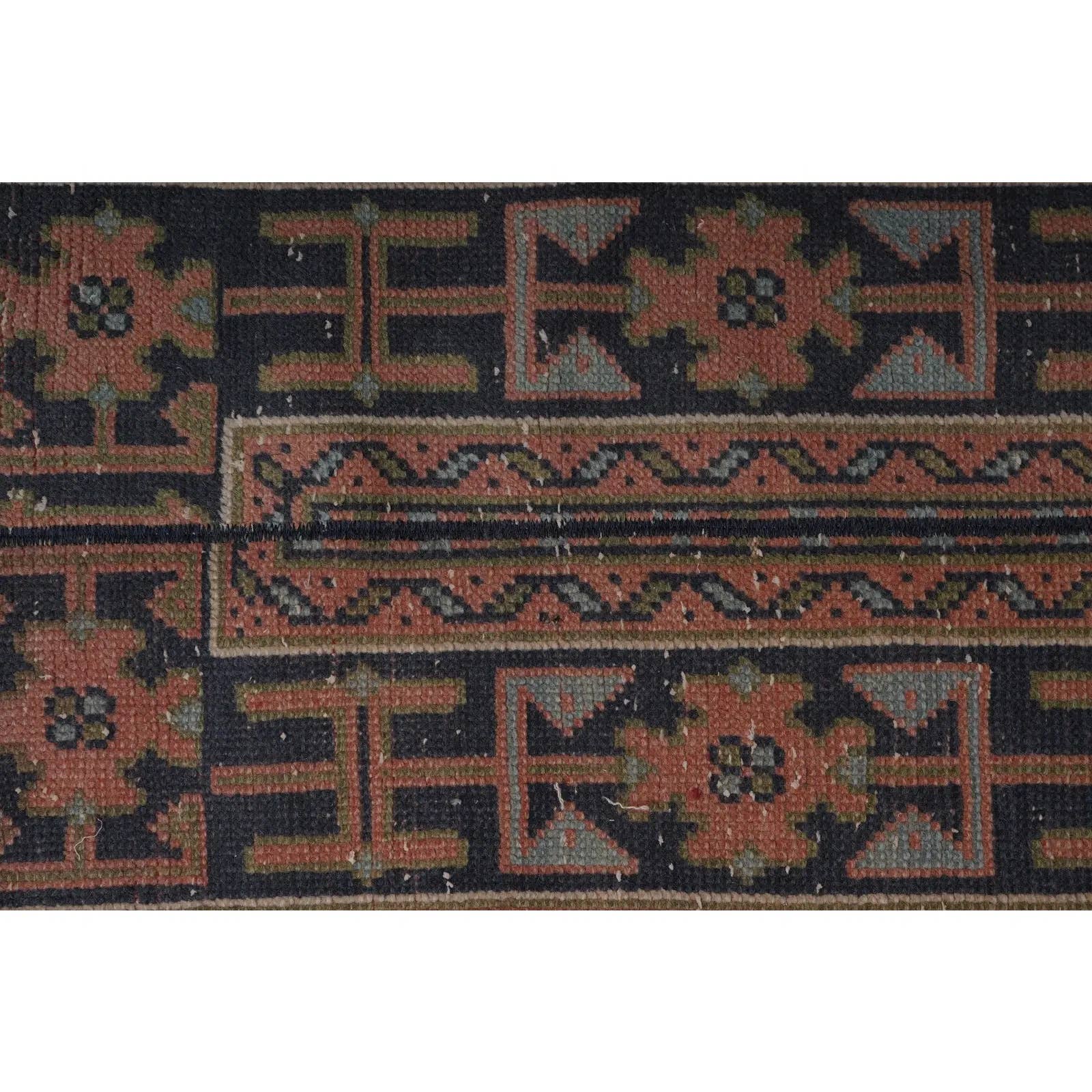 Vintage Turkish Anatolian Runner Rug 2'1'' x 20'8''