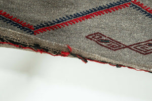 Vintage Turkish Kilim Runner 2' x 15'1''