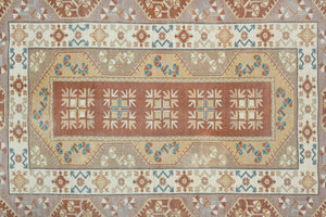 Vintage Oushak Rug 5'1'' x 7'9''