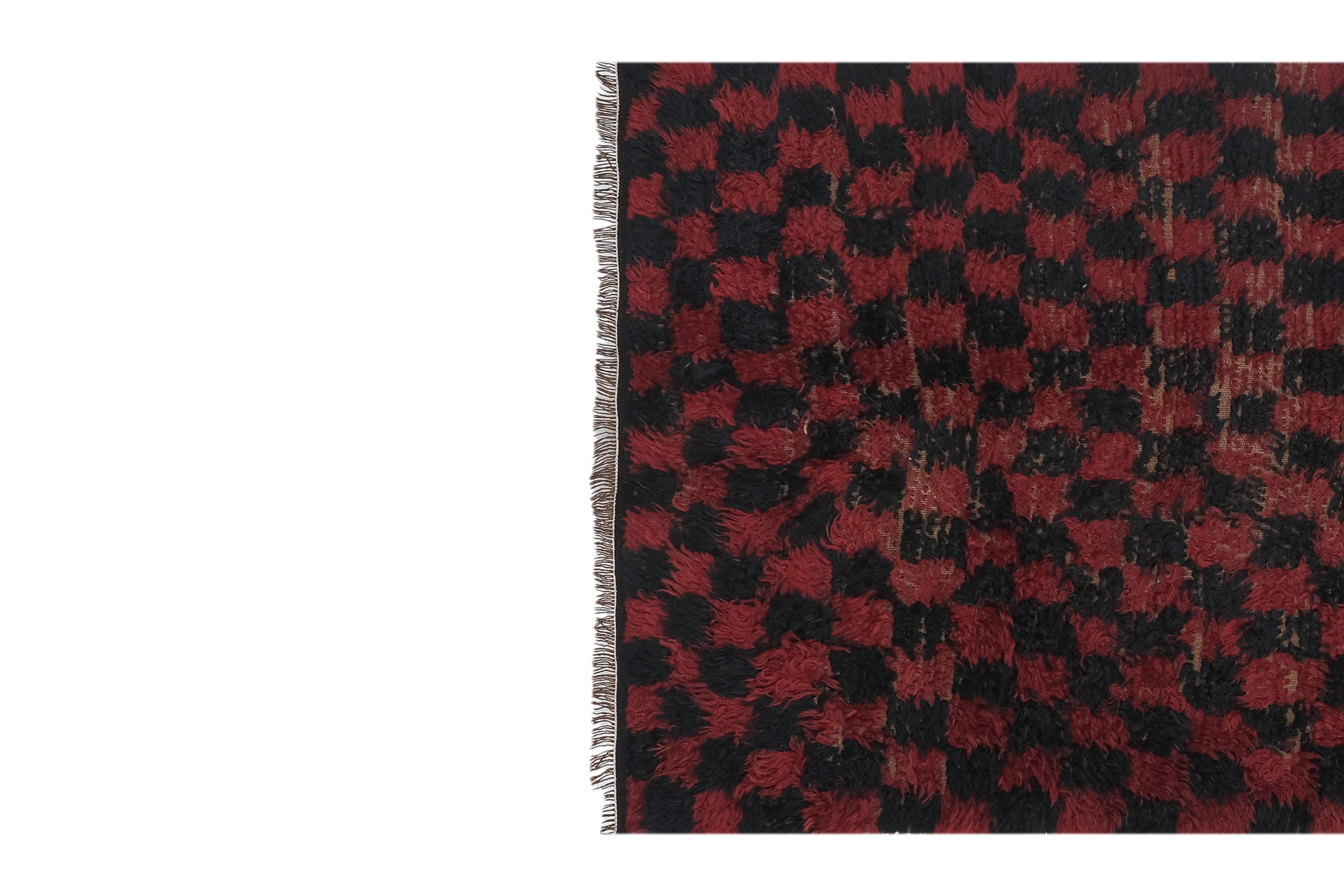Vintage Turkish Tulu Rug 3'2'' x 6'4''