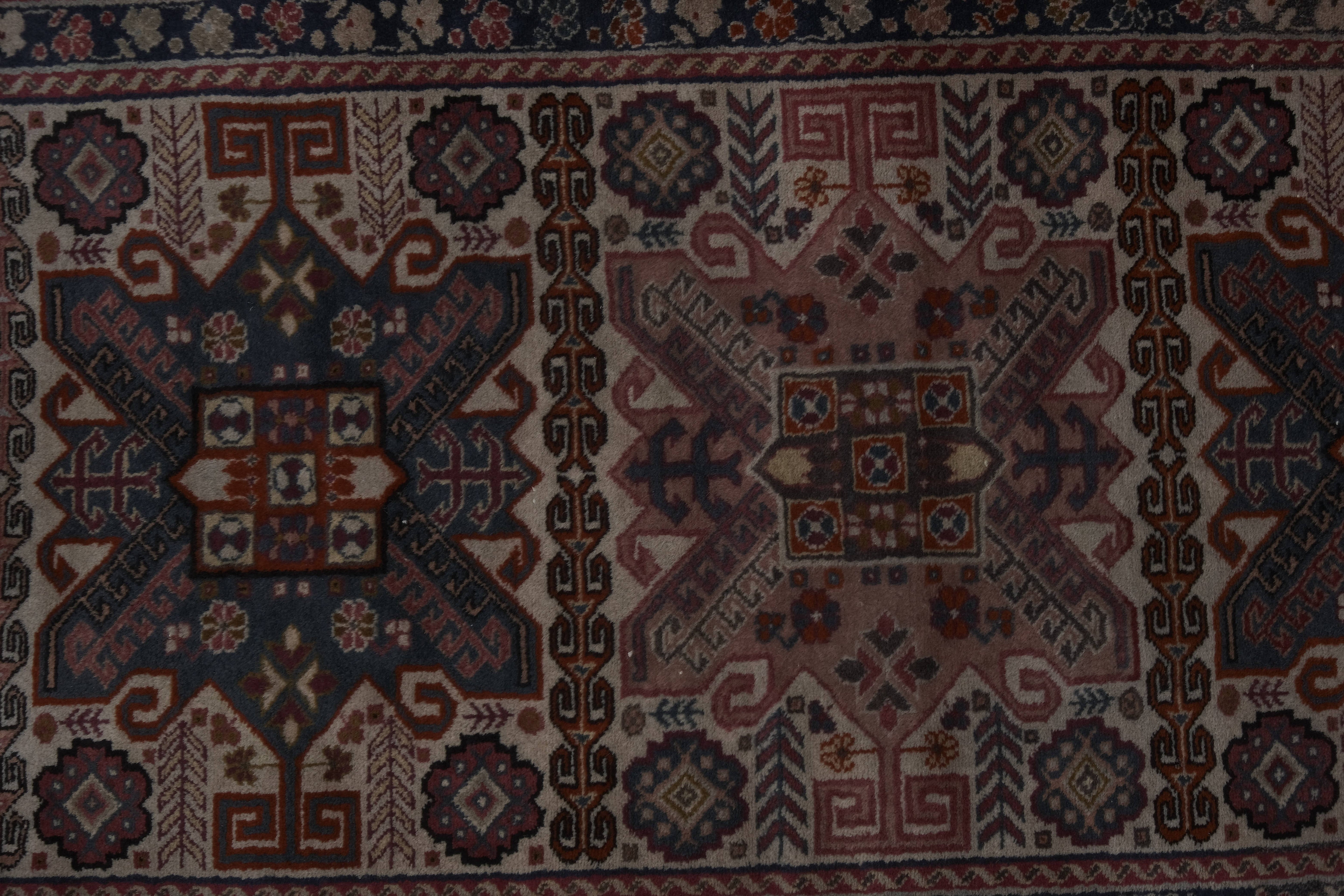 Vintage Turkish Anatolian Runner Rug 2'6'' x 10'